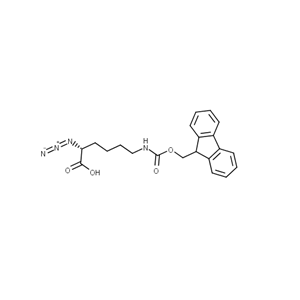 (2R)-2-azido-6-({[(9H-fluoren-9-yl)methoxy]carbonyl}amino)hexanoic acid