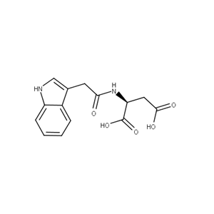(2S)-2-[2-(1H-indol-3-yl)acetamido]butanedioic acid