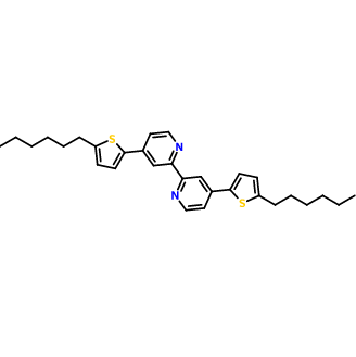 2，2’-联吡啶-4，4’-（5-己基-2-噻吩）,4,4'-Bis(5-hexylthiophen-2-yl)-2,2'-bipyridine