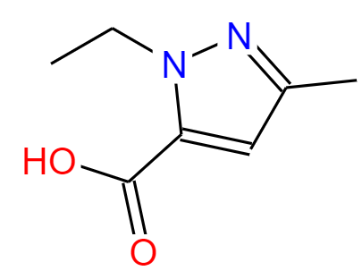 乙基三甲基吡唑五碳酸酯,1-ethyl-3-methyl-1H-pyrazole-5-carboxylic acid