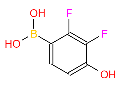 2.3-二氟-4-羟基苯硼酸,(2,3-Difluoro-4-hydroxyphenyl)boronicacid