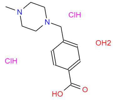 4-[(4-甲基哌嗪-1-基)甲基]苯甲酸二盐酸盐,4-[(4-Methylpiperazin-1-yl)methyl]benzoic acid dihydrochloride