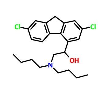 ALPHA-(二正丁胺甲基)-2,7-二氯芴-4-甲醇,2,7-Dichloro-alpha-[(dibutylamino)methyl]-9H-fluorene-4-methanol
