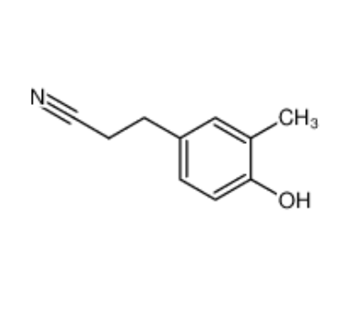 3-(4-hydroxy-3-methylphenyl)propanenitrile,3-(4-hydroxy-3-methylphenyl)propanenitrile