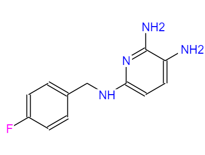 N*6*-(4-氟-苄基)-吡啶-2,3 ,6-三胺,N*6*-(4-FLUORO-BENZYL)-PYRIDINE-2,3,6-TRIAMINE