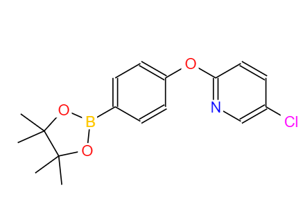 5-chloro-2-(4-(4,4,5,5-tetramethyl-1,3,2-dioxaborolan-2-yl)phenoxy)pyridine