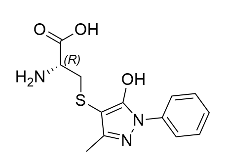 依達(dá)拉奉雜質(zhì)07,(5-hydroxy-3-methyl-1-phenyl-1H-pyrazol-4-yl)-L-cysteine