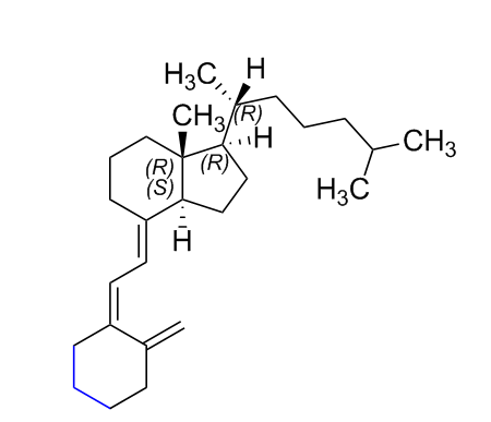 维生素D3杂质07,(1R,3aS,7aR,E)-7a-methyl-4-((Z)-2-(2-methylenecyclohexylidene)ethylidene)-1-((R)-6-methylheptan-2-yl)octahydro-1H-indene