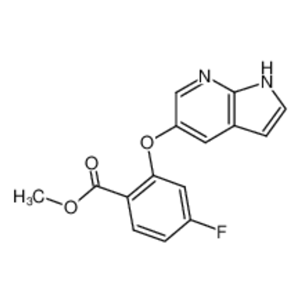 ABT-199中间体,Methyl 4-Fluoro-2-{1H-pyrrolo[2,3-b]pyridin-5-yloxy}benzoate