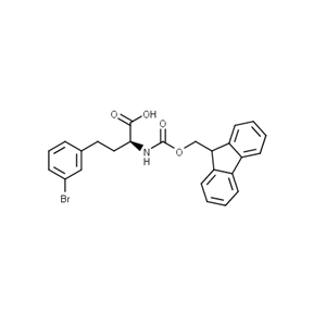 (2S)-4-(3-bromophenyl)-2-({[(9H-fluoren-9-yl)methoxy]carbonyl}amino)butanoic acid