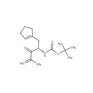 tert-butyl N-[(2S)-1-(cyclopent-1-en-1-yl)-4-methyl-3-oxopent-4-en-2-yl]carbamate