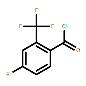 4-溴-2-(三氟甲基) 苯甲酰氯,4-Bromo-2-(trifluoromethyl)benzoyl chloride