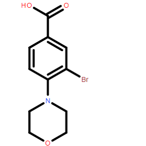 3-溴-4-(4-吗啉基)苯甲酸