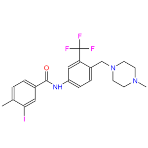3-碘-4-甲基-N-[4-[(4-甲基-1-哌嗪基)甲基]-3-(三氟甲基)苯基]苯甲酰胺