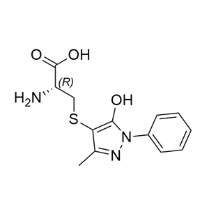 依达拉奉杂质07,(5-hydroxy-3-methyl-1-phenyl-1H-pyrazol-4-yl)-L-cysteine