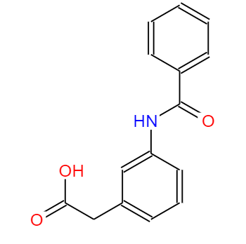 3-(苯甲酰氨基)苯乙酸,2-(3-benzamidophenyl)acetic acid