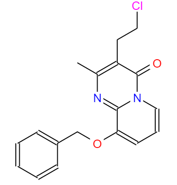 9-Benxyloxy-3-(2-Chloro ethyl)-2-methyl pyrido[1,2-a]pyrimidine-4-one