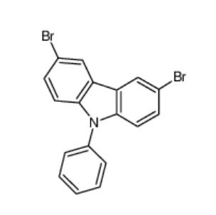 3,6-二溴-9-苯基咔唑,3,6-Dibromo-9-phenylcarbazole