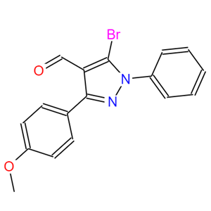 5-broMo-3-(4-Methoxyphenyl)-1-phenyl-1H-pyrazole-4-carbaldehyde