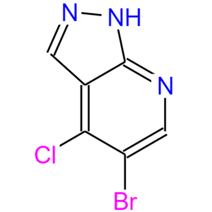 5-溴-4-氯-1H-吡唑并[3,4-B]吡啶,5-BroMo-4-chloro-1H-pyrazolo[3,4-b]pyridine