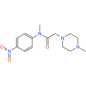 N-methyl-2-(4-methylpiperazin-1-yl)-N-(4-nitrophenyl)acetamide