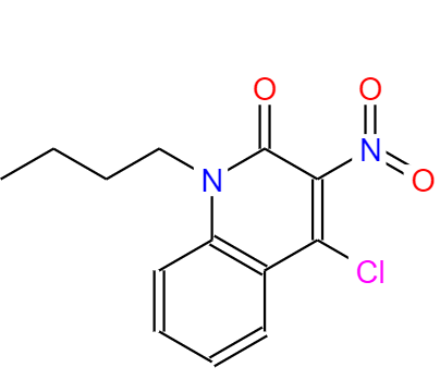 1-butyl-4-chloro-3-nitroquinolin-2(1H)-one