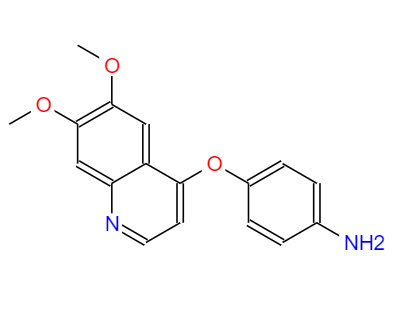 BenzenaMine, 4-[(6,7-diMethoxy-4-quinolinyl)oxy]-