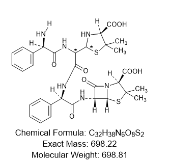 氨芐西林雜質(zhì)M(EP)N=1,Ampicillin Impurity M(EP)（n=1）