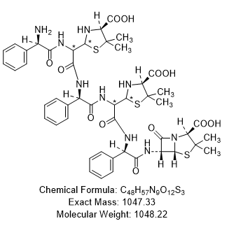 氨芐西林EP雜質(zhì)Q,Ampicillin Impurity Q(EP)（a trimer ）Or Impurity M n=2