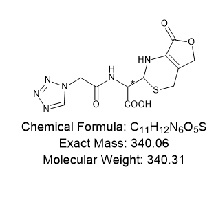 头孢唑林USP杂质D（头孢唑林开环内酯）,Cefazolin open-ring lactone， Cefazolin Impurity D (USP)