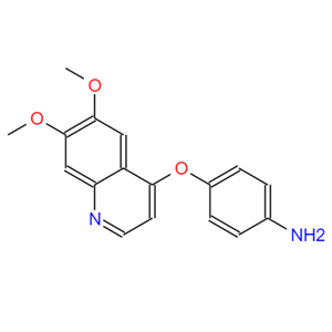 BenzenaMine, 4-[(6,7-diMethoxy-4-quinolinyl)oxy]-