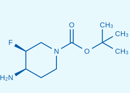 (3S,4R)-N-BOC-3-氟-4-胺基哌啶,tert-butyl (3S,4R)-4-amino-3-fluoropiperidine-1-carboxylate