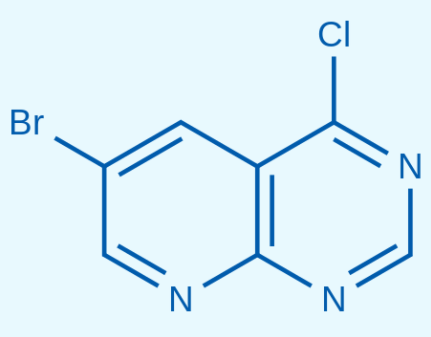 6-溴-4-氯吡啶并[2,3-d]嘧啶,6-bromo-4-chloropyrido[2,3-d]pyrimidine