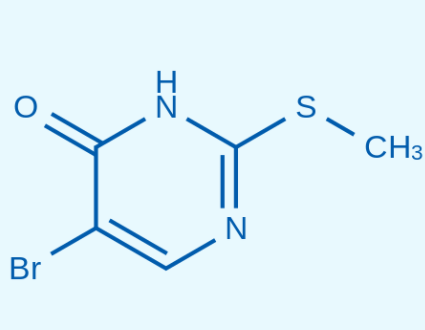 5-溴-2-(甲硫基)-4(1氢)-嘧啶酮,5-bromo-2-methylsulfanyl-3H-pyrimidin-4-one