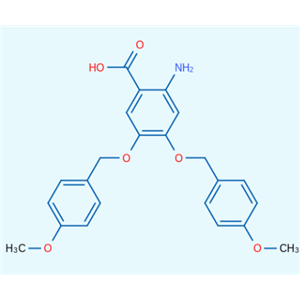 2-Amino-4,5-bis((4-methoxybenzyl)oxy)benzoic acid