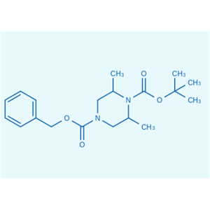 1-BOC-4-CBZ-2,6-二甲基哌嗪,4-benzyl 1-tert-butyl 2,6-dimethylpiperazine-1,4-dicarboxylate