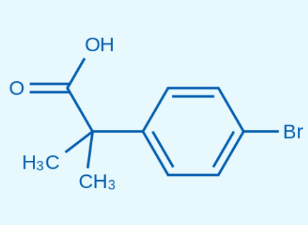 2-(4-溴苯基)-2-甲基丙酸,2-(4-bromophenyl)-2-methylpropanoic acid