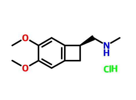 (1S)-4,5-二甲氧基-1-[(甲基氨基)甲基]苯并环丁烷盐酸盐,(1S)-4,5-Dimethoxy-1-[(methylamino)methyl]benzocyclobutanehydrochloride