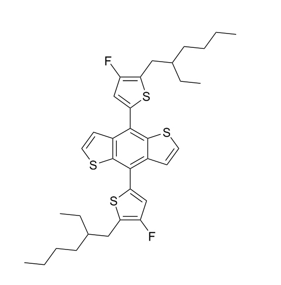 4,8-双[5-(2-乙基己基)-4-氟-2-噻吩基]苯并[1,2-b：4,5-b']二噻吩,4,8-Bis[5-(2-ethylhexyl)-4-fluoro-2-thienyl]benzo[1,2-b:4,5-b']dithiophene