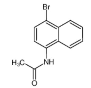 N-(4-溴-1-萘基)-乙酰胺,N-(4-Bromo-1-Naphthalenyl)-Acetamide
