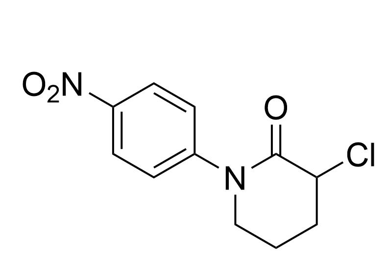 阿哌沙班杂质,2-Piperidinone, 3-chloro-1-(4-nitrophenyl)-