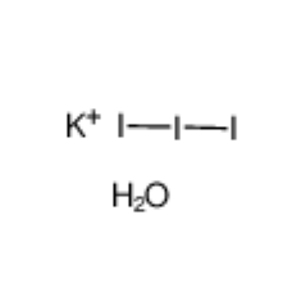 Potassium triiodide monohydrate