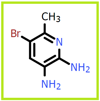 2,3-二氯基-5-溴-6-甲基吡啶,2,3-DIAMINO-5-BROMO-6-METHYLPYRIDINE