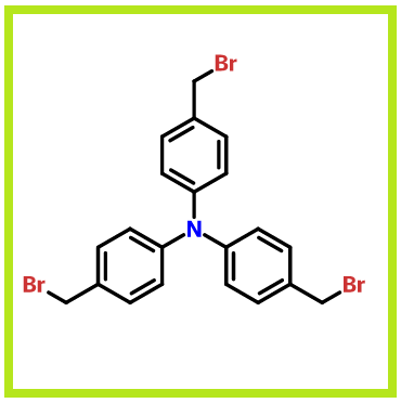 4,4',4''-三(溴甲基)三苯胺,Benzenamine, 4-(bromomethyl)-N,N-bis[4-(bromomethyl)phenyl]-