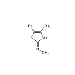 5-溴-N,4-二甲基噻唑-2-胺,5-bromo-N,4-dimethyl-1,3-thiazol-2-amine(SALTDATA: FREE)