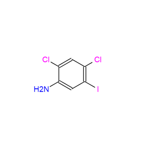 2,4-二氯-5-碘-苯胺,Benzenamine, 2,4-dichloro-5-iodo-
