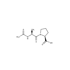 (2S)-1-[(2S)-2-acetamidopropanoyl]pyrrolidine-2-carboxylic acid