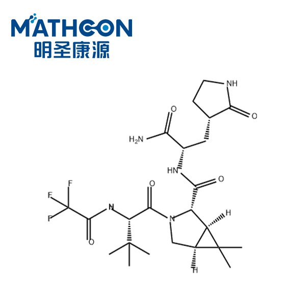 (1R,2S,5S)-N-((S)-1-amino-1-oxo-3-((S)-2-oxopyrrolidin-3-yl)propan-2-yl)-3-((S)-3,3-dimethyl-2-(2,2,2-trifluoroacetamido)butanoyl)-6,6-dimethyl-3-azabicyclo[3.1.0]hexane-2-carboxamide
