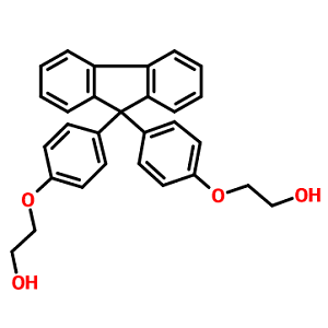 9,9-二[(4-羟乙氧基)苯基]芴,2,2'-(((9H-Fluorene-9,9-diyl)bis(4,1-phenylene))bis(oxy))diethanol