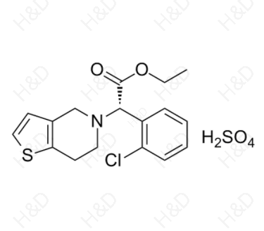 氯吡格雷乙酯,Clopidogrel Ethyl Ester Sulfate